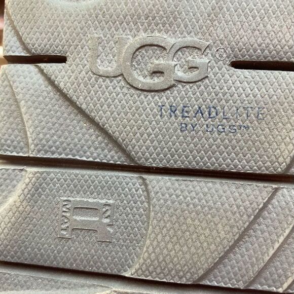 UGG Treadlite Canoe Blue Suede Neumel Chukka Sneaker Shoe, Size 5 - Picture 8 of 14